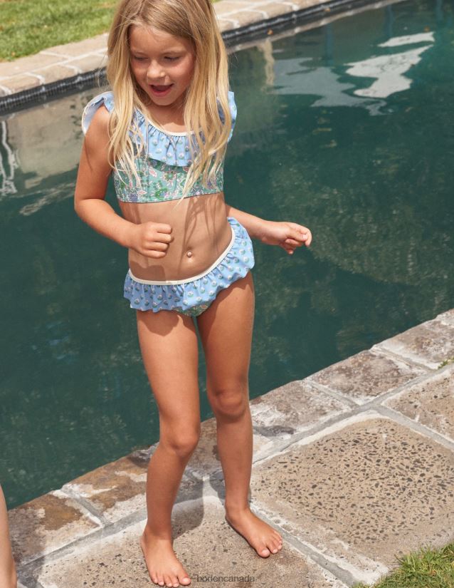 Clothing Aqua Sea Floral Vine Baby Boden Frilly Bikini 84JN3398 84JN3398 Chic Delight on Boden Canada Boden sandals sale take a stylish stride offering both comfort and fashionable flair during the