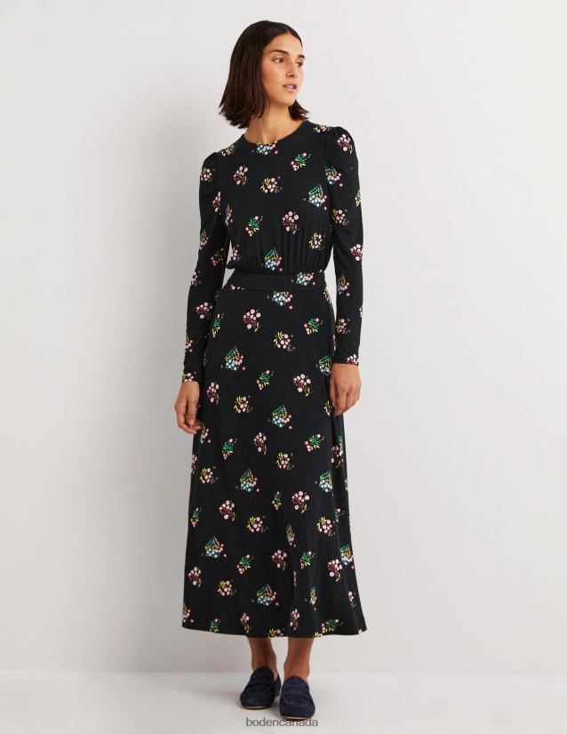 Midi dress with sleeves canada deals